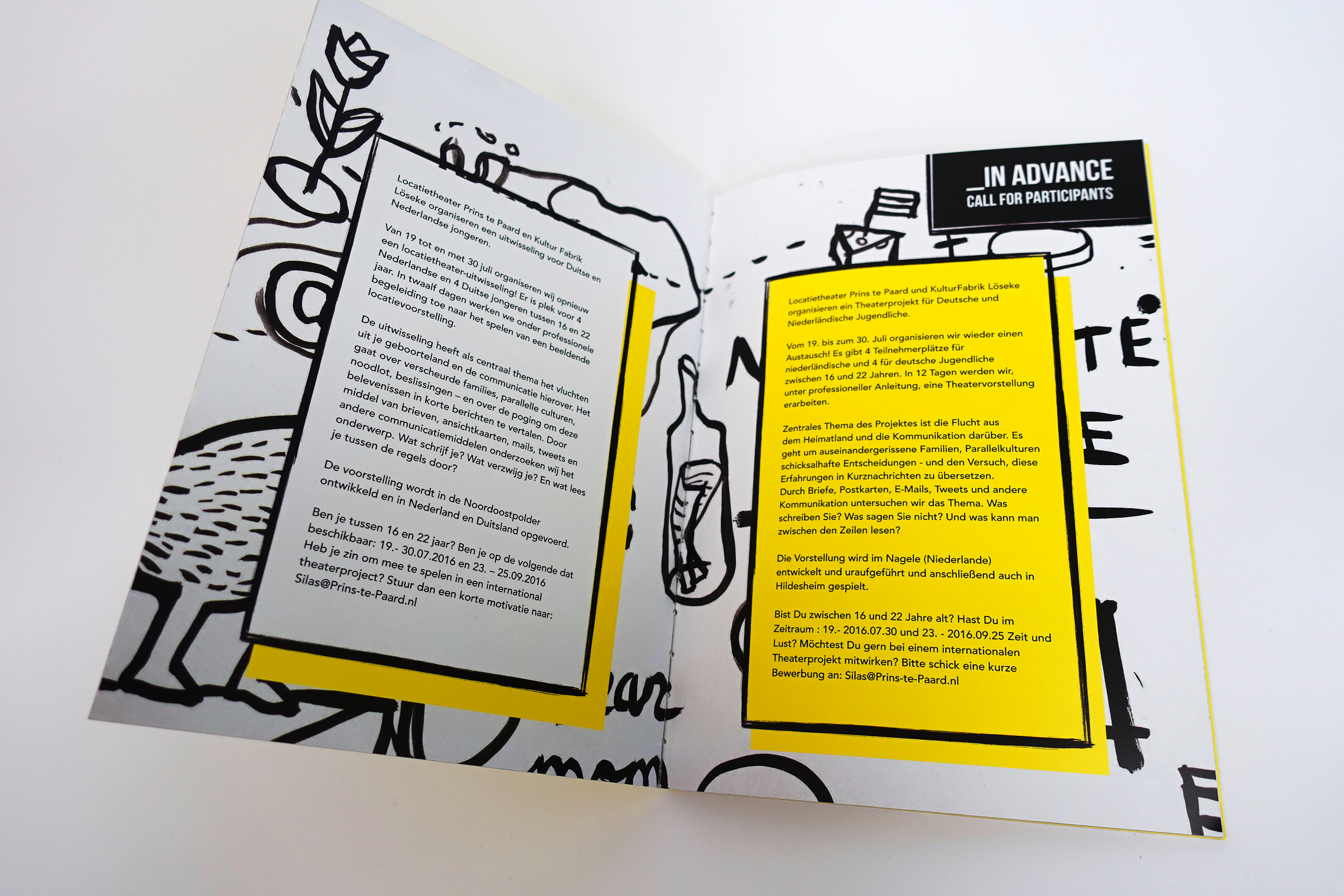 BOEK UITWISSELINGSPROJECT Locatietheater Prins Te Paard
