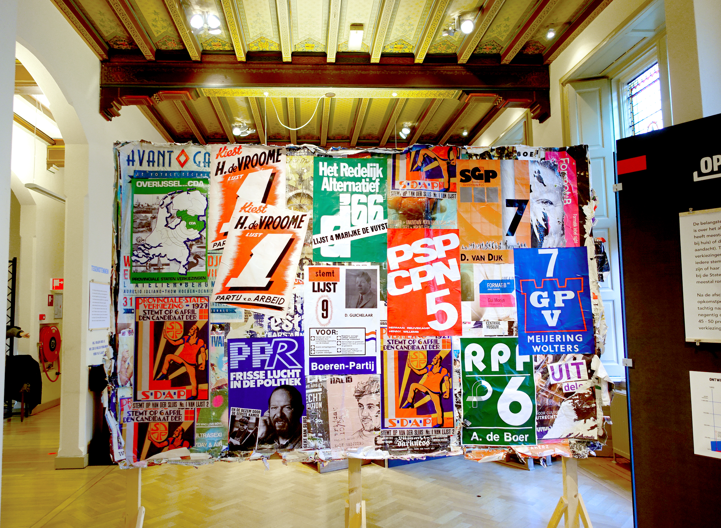 EXPOSITIE DEMOCRATIE STATENZAAL Provincie Overijssel