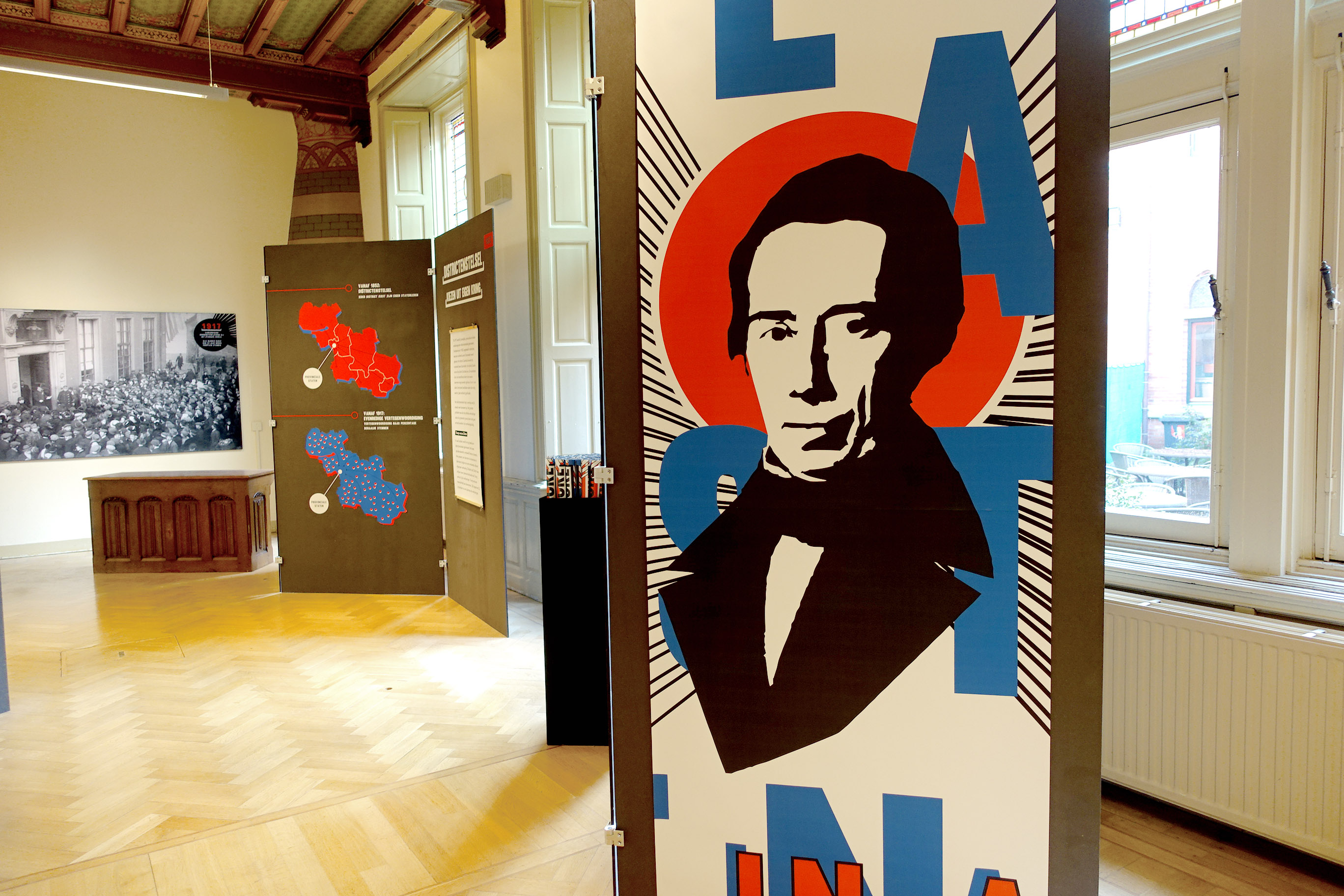 EXPOSITIE DEMOCRATIE STATENZAAL Provincie Overijssel